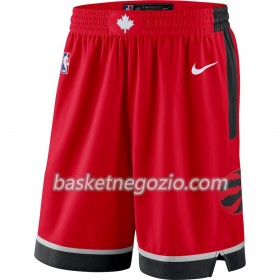 Toronto Raptors Uomo Pantaloncini Rosso 2018-19 Nike Swingman